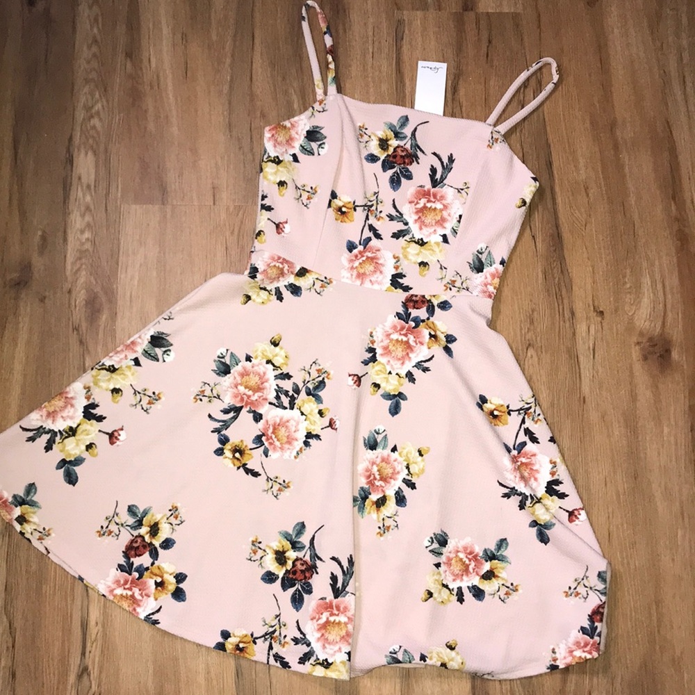 Soprano Floral Skater Dress